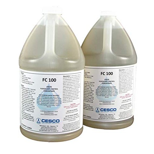 Cesco Solutions - FC-100 Flocculant Clarifier - for Pool, Spa, Pon...