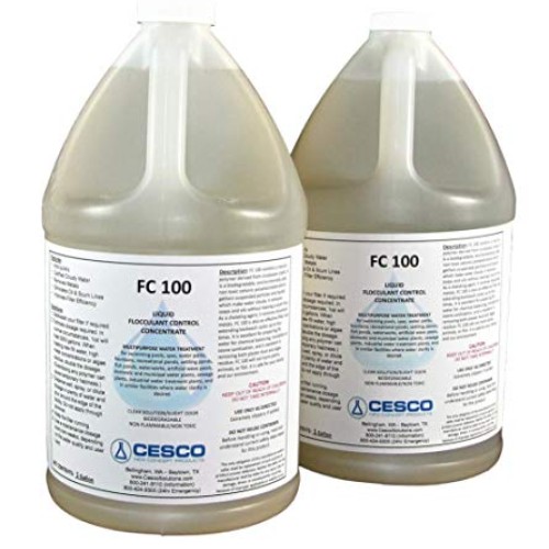 Cesco Solutions - FC-100 Flocculant Clarifier - for Pool, Spa, Pon...