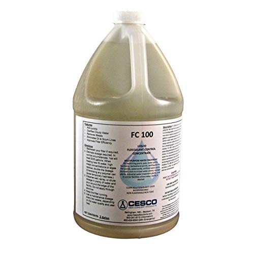 Cesco Solutions - FC-100 Flocculant Clarifier - for Pool, Spa, Pon...