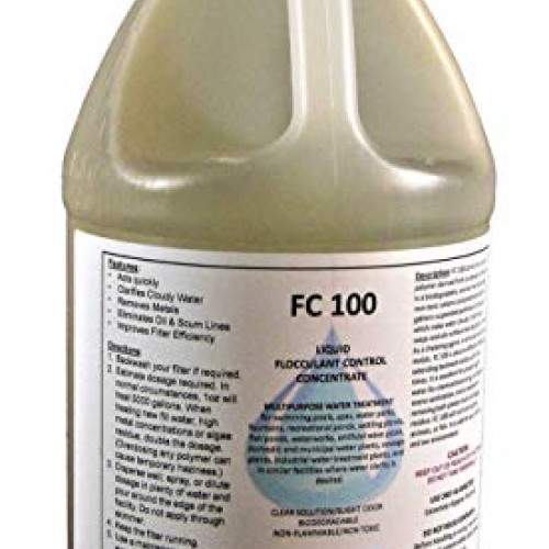 Cesco Solutions - FC-100 Flocculant Clarifier - for Pool, Spa, Pon...