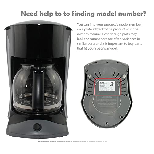 12-Cup Replacement Coffee Carafe Compatible with Mr. Coffee Coffee...