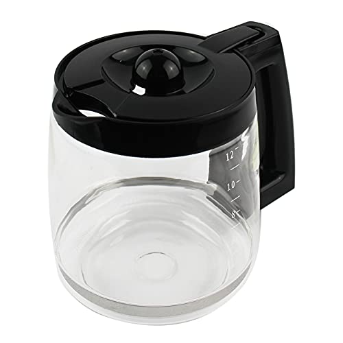 12-Cup Replacement Glass Carafe Pot Compatible with Hamilton Coffe...