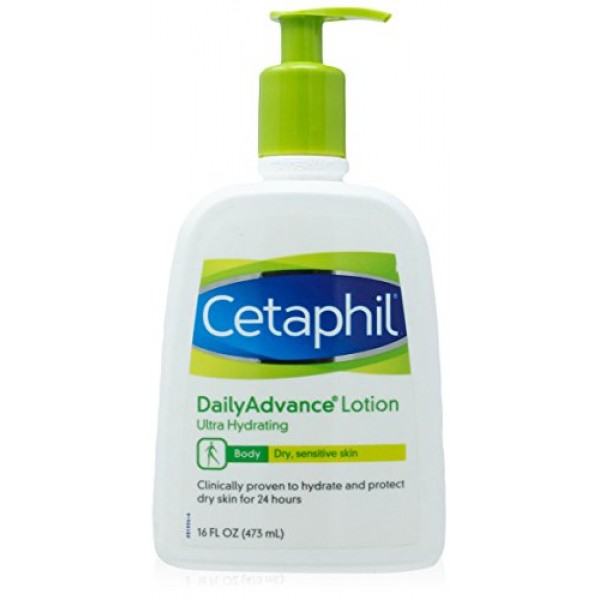 Cetaphil Daily Advance Ultra Hydrating Lotion For Dry, Sensitive S...