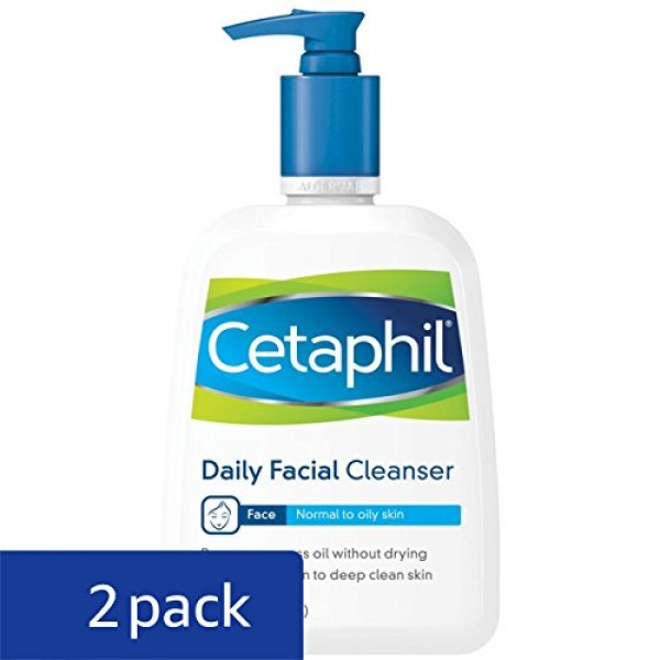 Cetaphil Daily Facial Cleanser, for normal to oily skin, 16.0 -Oun...