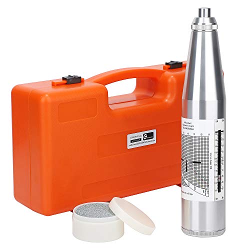 CGOLDENWALL Concrete Rebound Hammer Tester Resiliometer Test Meter...