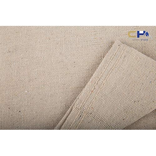 Canvas Drop Cloth Size 6x 9 8oz, 100% Cotton - for All Purpose...