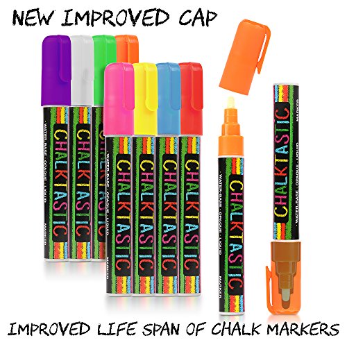 CHALK MARKERS & Pens - By Fantastic ChalkTastic MEGA 18 Pack BEST ...