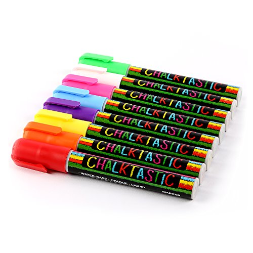 Chalk Markers by Fantastic ChalkTastic Best for Kids Art, Chalkboa...