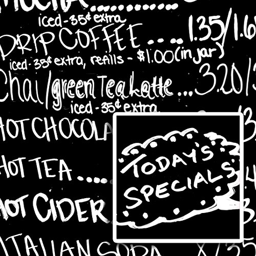 WHITE CHALK MARKER & PENS by FANTASTIC ChalkTastic Reversible Fine...