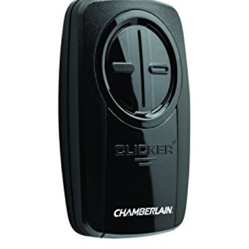 Chamberlain Group KLIK3U-BK Clicker Universal 2-Button Garage Door...