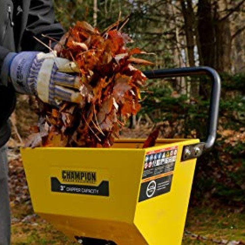 Champion Power Equipment 200905 3-Inch Portable Chipper-Shredder w...