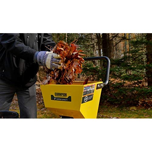 Champion Power Equipment 200905 3-Inch Portable Chipper-Shredder w...