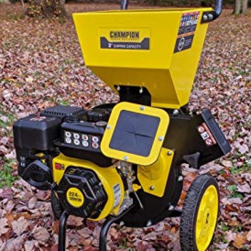 Champion Power Equipment 200905 3-Inch Portable Chipper-Shredder w...