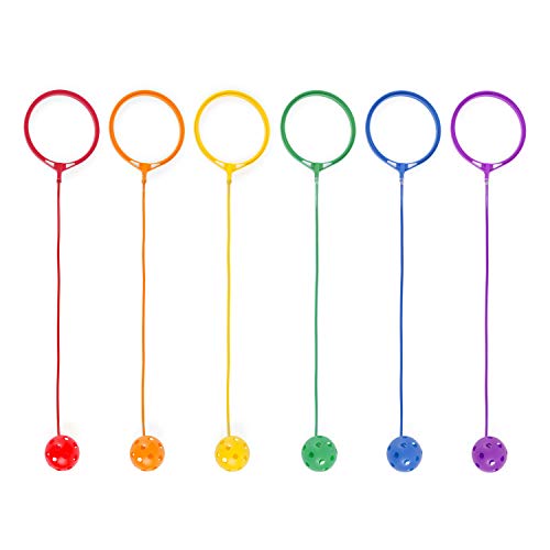 Champion Sports - CHSSBSET Swing Ball Set, Pack of 6, Assorted Colors