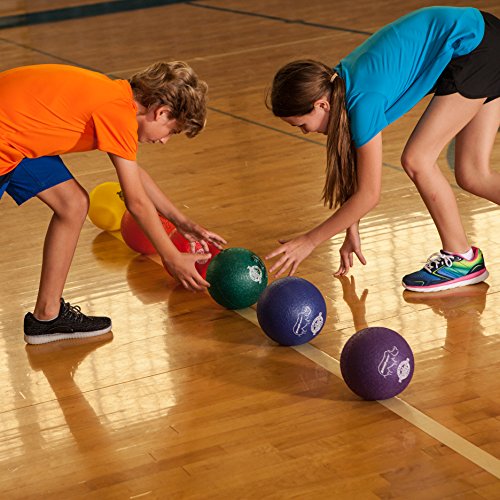 Champion Sports RSPGSET Playground Ball Set, Six Large 8.5 Inch Rh...