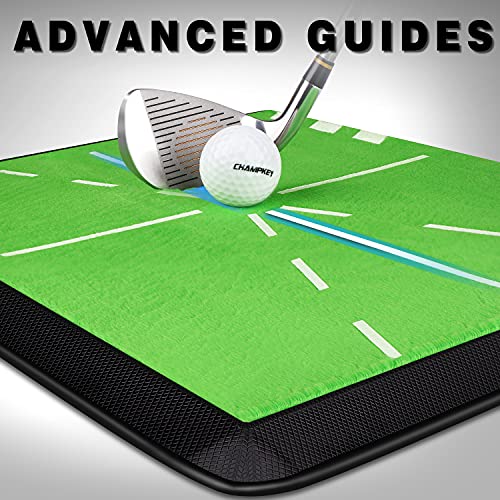 CHAMPKEY Premium Impact Golf Mat 1.0 Edition | Path Feedback Golf ...