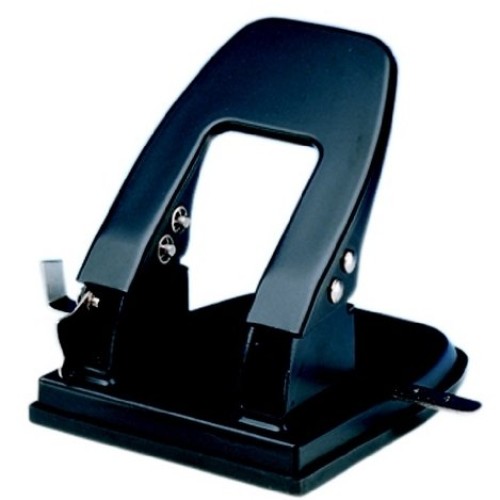 Charles Leonard 2 Hole Paper Punch, 3-1/8in Centers, 30 Sheet Capa...