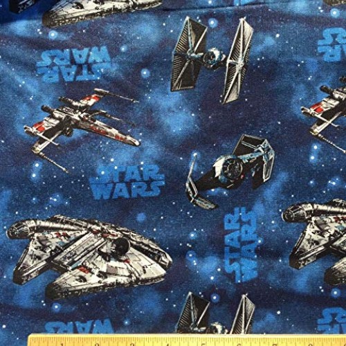 Fat Quarter 1/4 Yard - Star Wars Millennium Falcon Sewing Fabric 1...