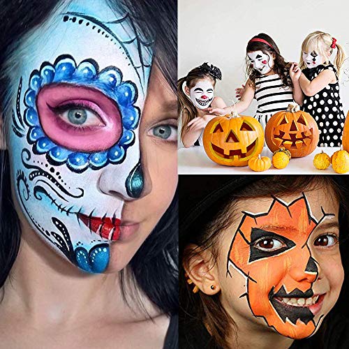 Charmcode Face Body Paint Oil, Professional 15 Colors FX Makeup Pa...
