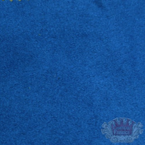 Suede Microsuede Upholstery Fabric-Royal- 58 Sold By The Yard -Pa...