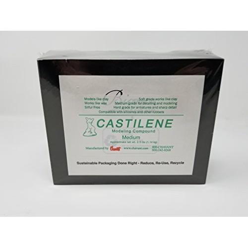 Chavant Castilene - Medium Models Like Clay, Works Like Wax