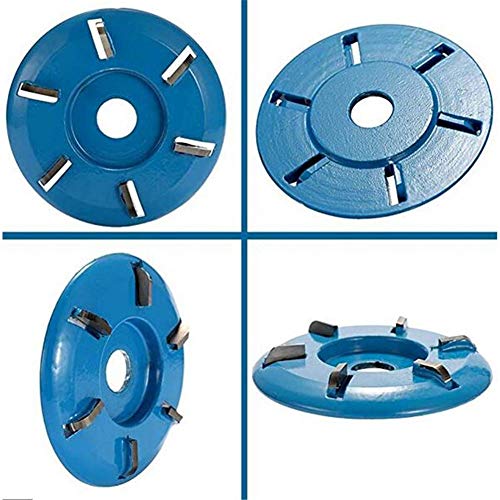 6 Teeth Bore Power Wood Carving Disc Tool Milling Cutter for Diame...