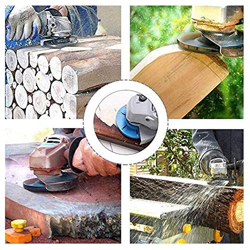 6 Teeth Bore Power Wood Carving Disc Tool Milling Cutter for Diame...