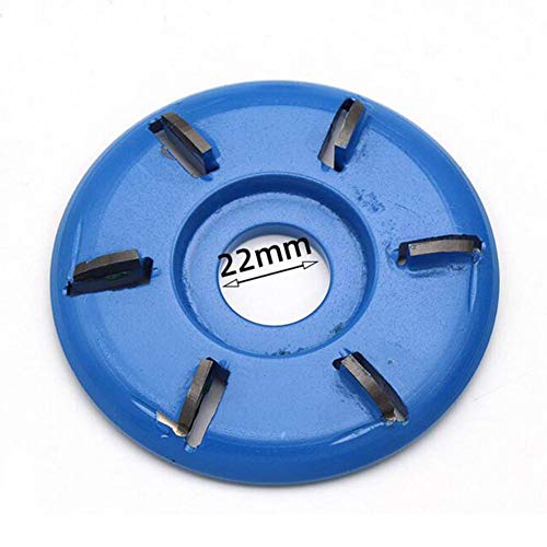 6 Teeth Bore Power Wood Carving Disc Tool Milling Cutter for Diame...