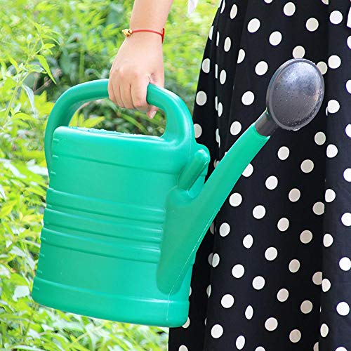 Large Green Watering Can for Outdoor House Plants Long Spout Garde...