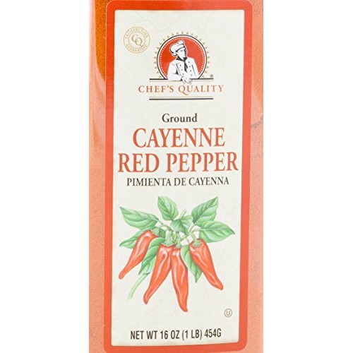 Ground Cayenne Red Pepper Powder- Chefs Quality, 1 LB 16Oz