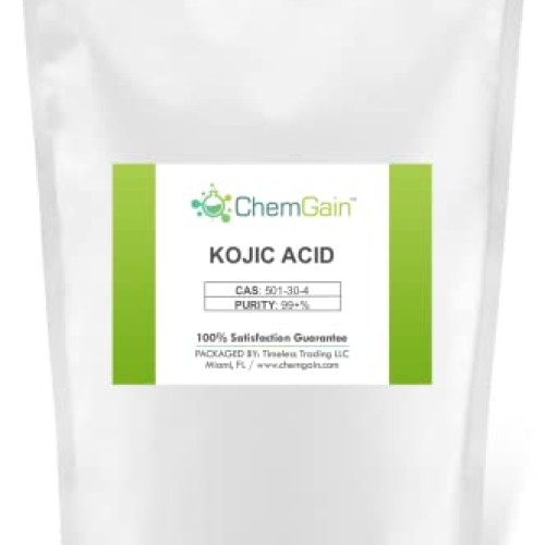 Kojic Acid Powder - 250 g 8.8 oz - Ultra Pure - CAS 501-30-4