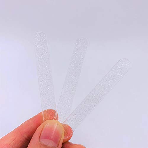 Reusable Acrylic Cakesicle Popsicle Sticks Pack of 50 Clear Glitter