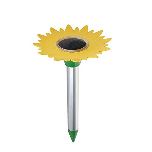 chendongdong Sunflower Solar Energy Ultrasonic Rat Ant Repeller So...