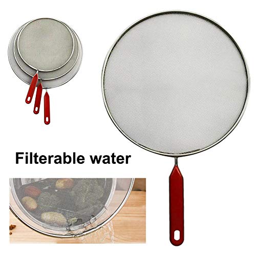 Grease Splatter Screen For Frying Pan 7.5 - Stops 99 Of Hot Oil S...