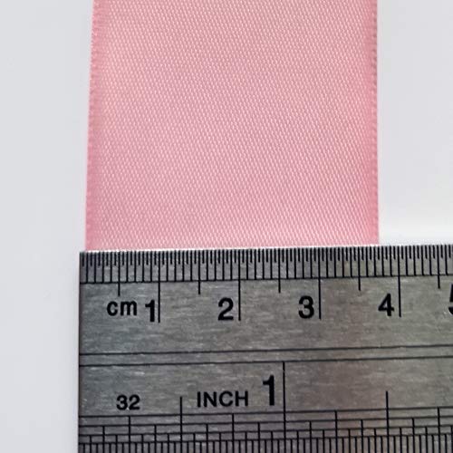 Chenkou Craft 40 Yards 1 1/240mm Solid Satin Ribbon Ribbons Ass...