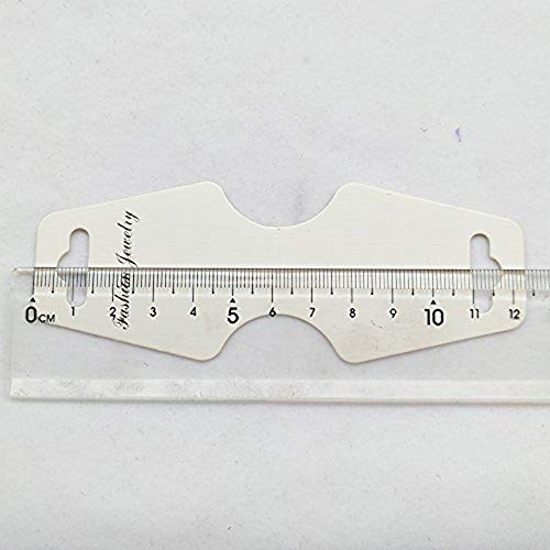 Chenkou Craft 50sets White Necklace Jewelry Display Hanging Cards ...