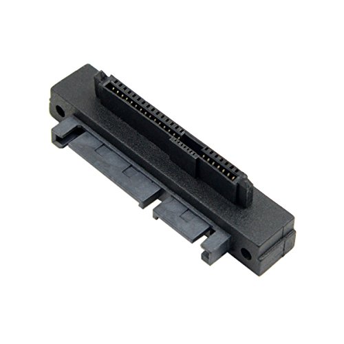 CY 90 Degree Right Angled SFF-8482 SAS 22 Pin to 7 Pin + 15 Pin SA...