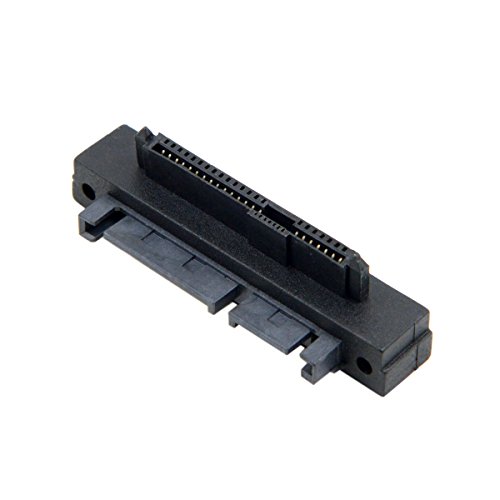 CY 90 Degree Right Angled SFF-8482 SAS 22 Pin to 7 Pin + 15 Pin SA...