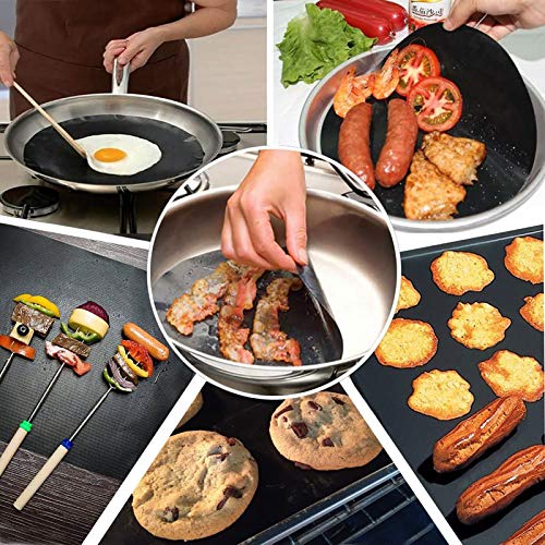 CHERAINTI Grill Mat Oven Liner 70x16 Non-Stick Reusable Barbecue...