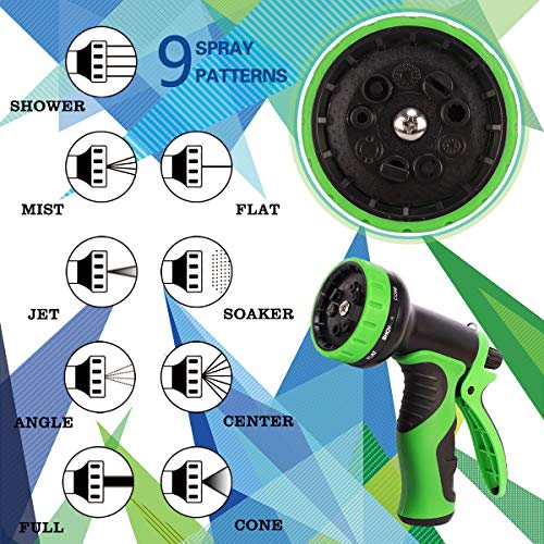 CherishGard 50ft Garden Hose, Upgraded Expandable Lightweight Weav...