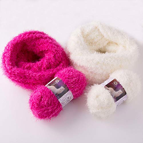 100G/Ball Long Hair Mink Faux Fur Mohair Wool Cashmere for DIY Han...