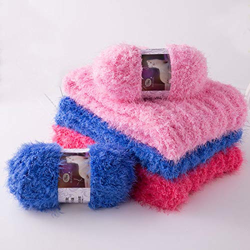 100G/Ball Long Hair Mink Faux Fur Mohair Wool Cashmere for DIY Han...