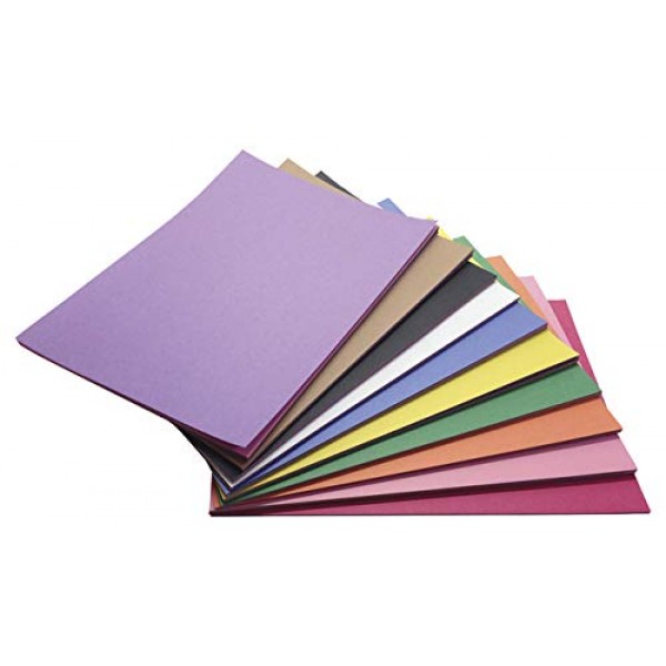 Childcraft Construction Paper, 9 x 12 Inches, Assorted Colors, 500...