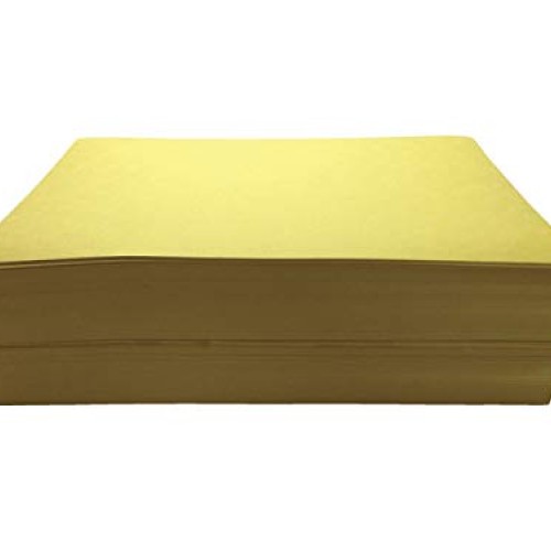 Childcraft Construction Paper, 9 x 12 Inches, Yellow, Pack of 500 ...