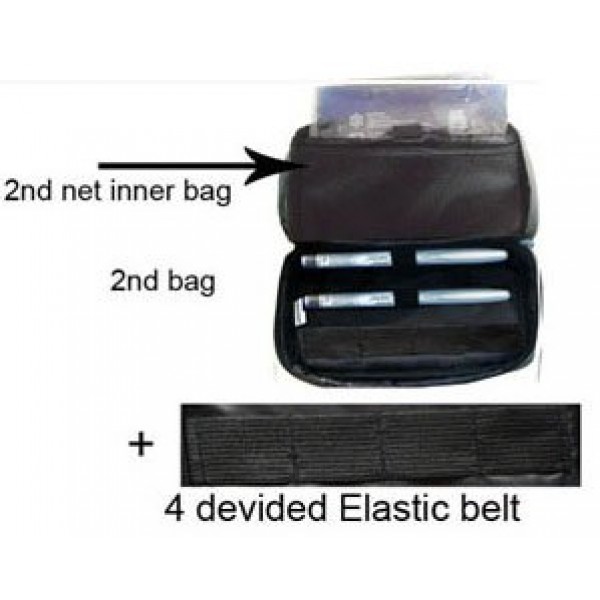 Double Bag Diabetic Travel Organizer Cooler Bag-for Insulin,Supply...