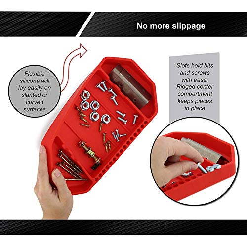 chillyday Tool Storage Tray, Original Non-Slip Flexible Hand Tool ...