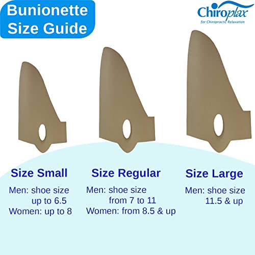 Chiroplax Tailors Bunion Corrector Pads Bunionette Pain Relief Pi...