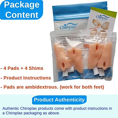 Chiroplax Tailors Bunion Corrector Pads Bunionette Pain Relief Pi...