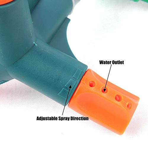 Choolle - Three Fork Automatic Rotating 360 Degrees Spray Nozzle G...