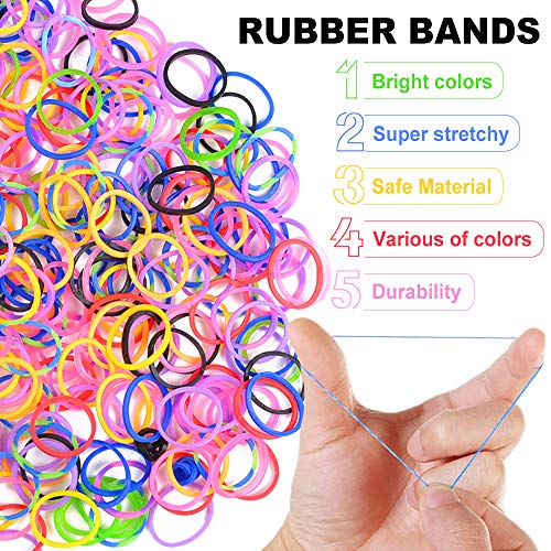 15000+ Loom Rubber Band Refill Kit in 31 Colors, Bracelet Making K...